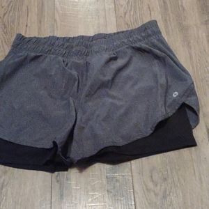 Grey RBX athletic double lined shorts